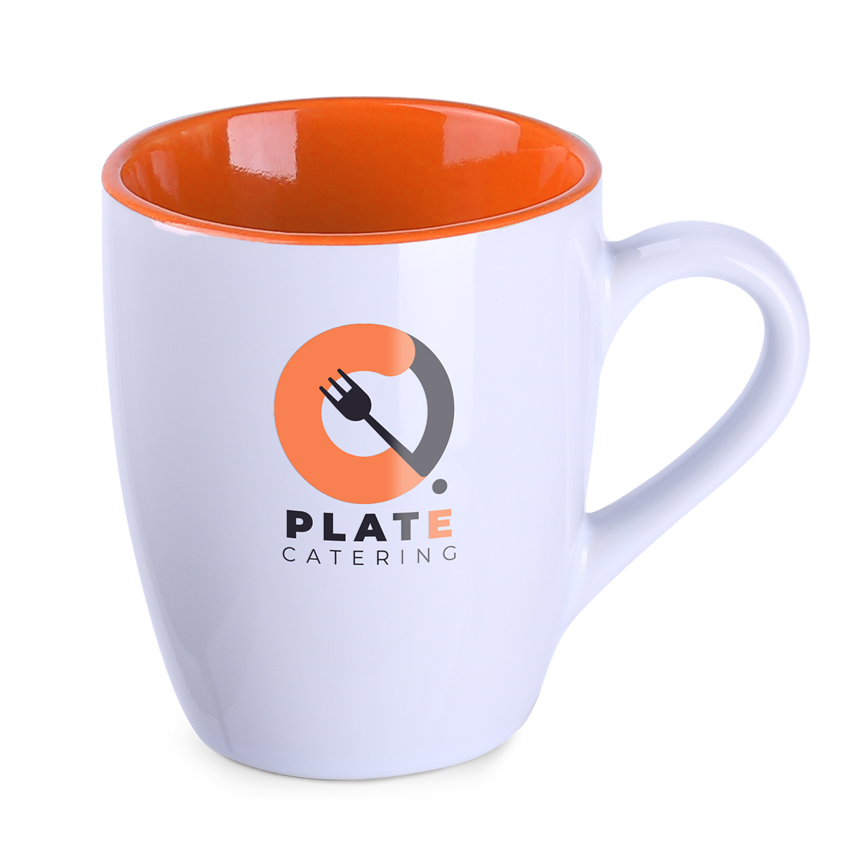 weiß / orange